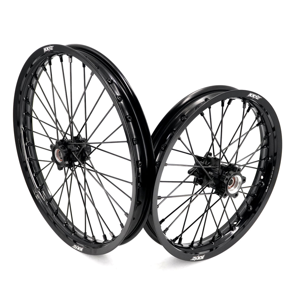 US Stock KKE 1.6*19" & 1.85*16" E-Moto Wheels Rims Fit E-Ride PRO-SS 3.0/ E-Ride PRO SR Black KKE Racing