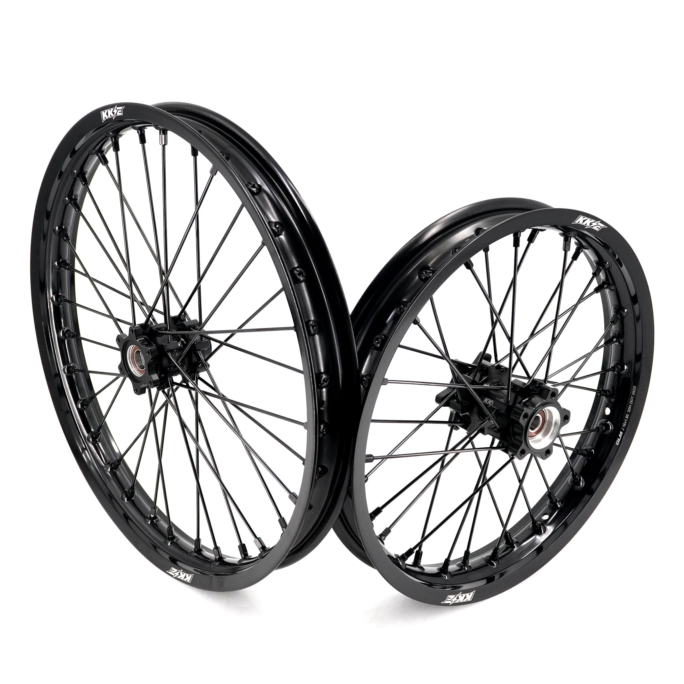 US Stock KKE 1.6*19" & 1.85*16" E-Moto Wheels Rims Fit E-Ride PRO-SS 3.0/ E-Ride PRO SR Black KKE Racing