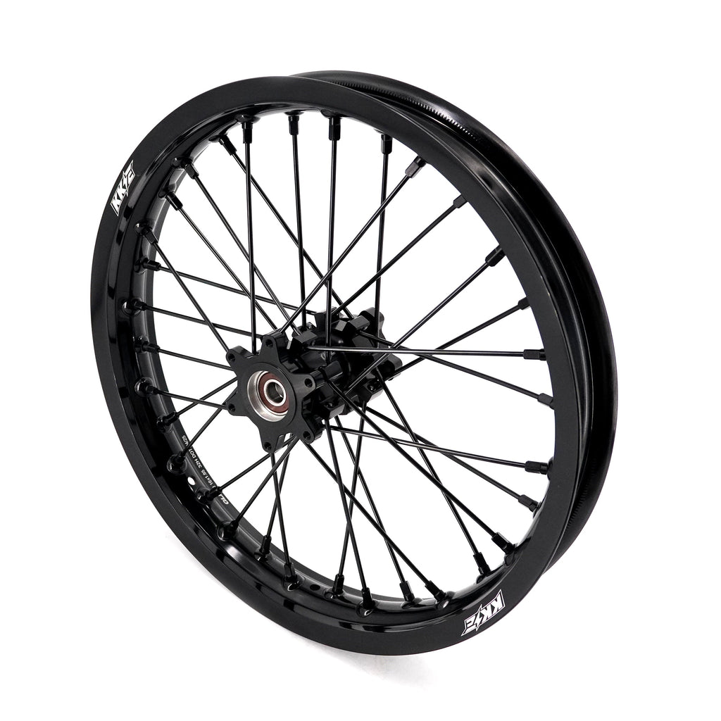 US Stock KKE 1.6*19" & 1.85*16" E-Moto Wheels Rims Fit E-Ride PRO-SS 3.0/ E-Ride PRO SR Black KKE Racing