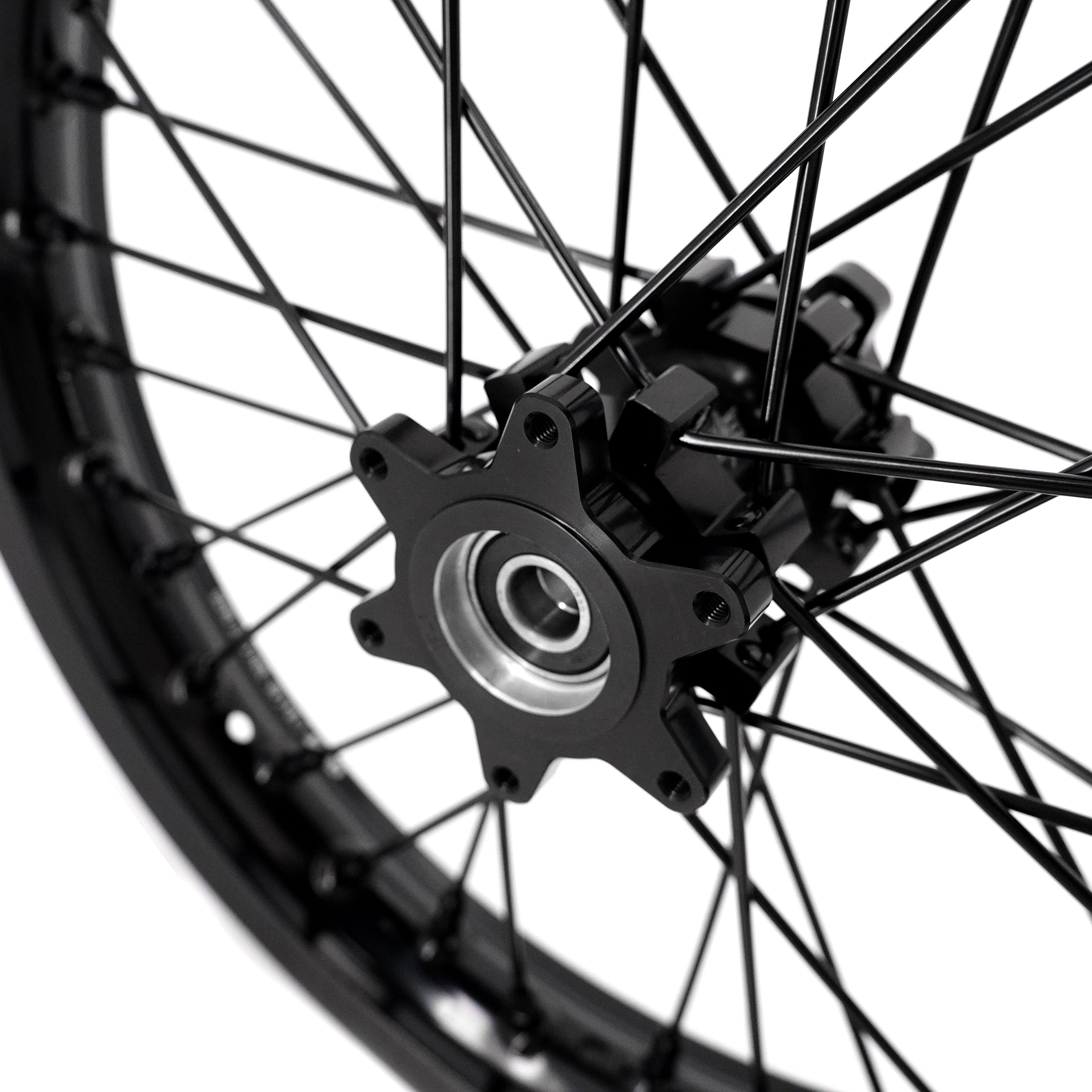 US Stock KKE 1.6*19" & 1.85*16" E-Moto Wheels Rims Fit E-Ride PRO-SS 3.0/ E-Ride PRO SR Black KKE Racing