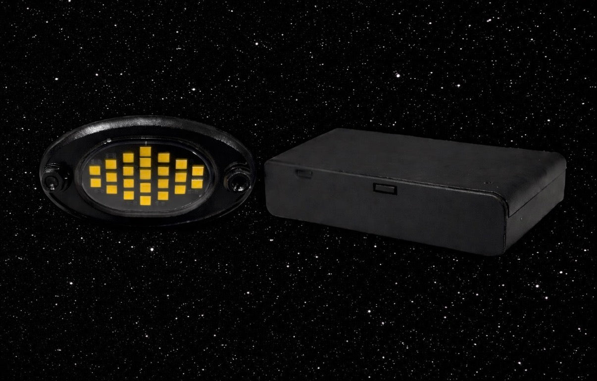 V1 Battery Powered Rock Light +Optional Switch Luxury Moto