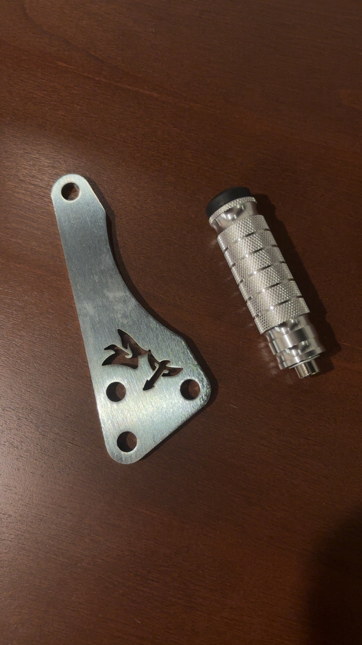 Talaria X3 footlock and bracket - Riot Racing