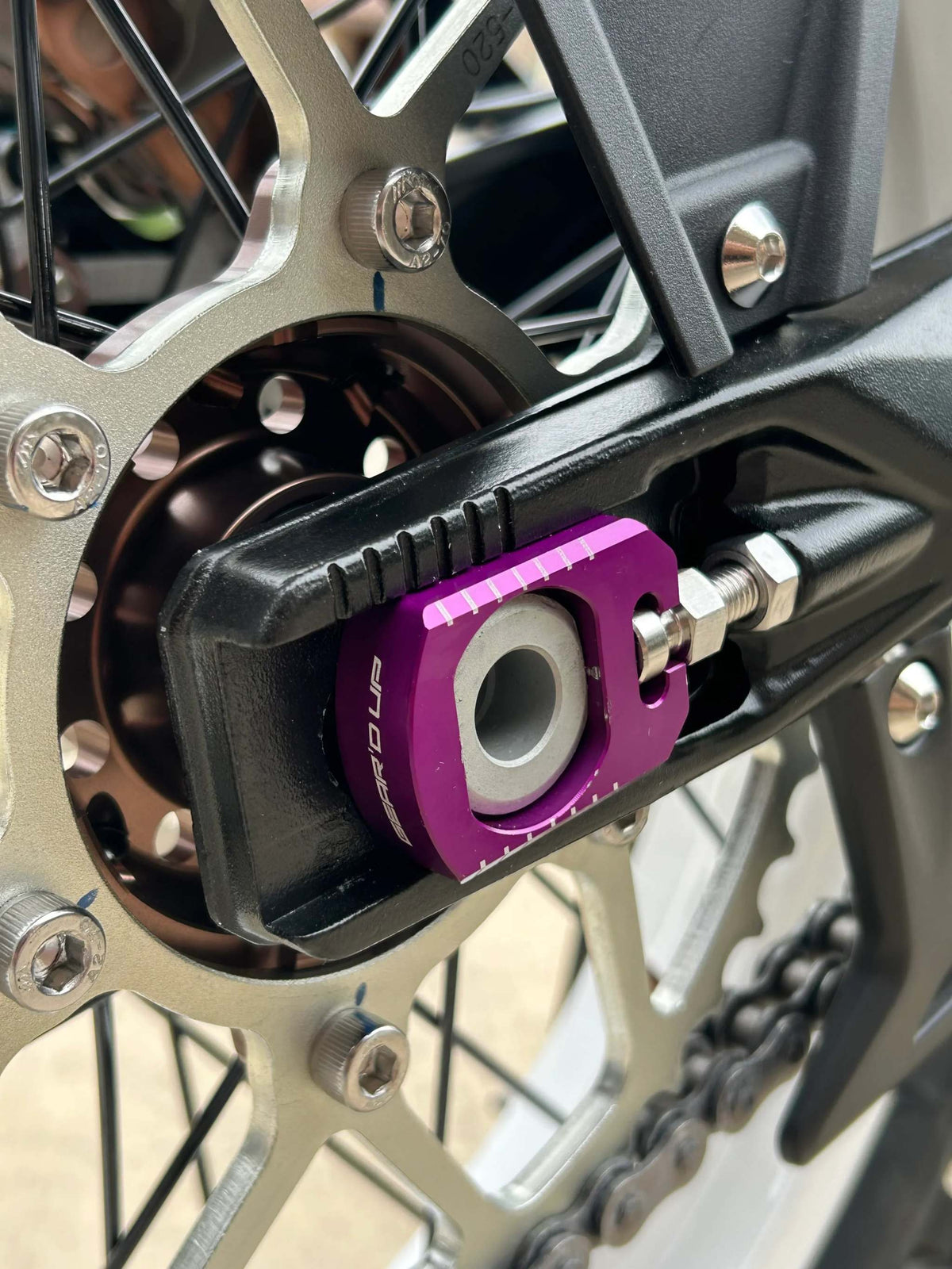 Surron Ultra Bee Axle Blocks-Gear’d Up EV Warehouse
