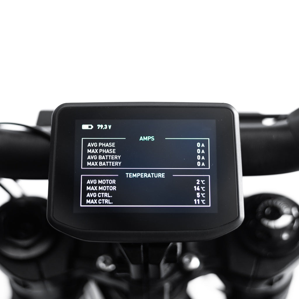 EBMX BC351 Display and Bar Clamps for X-9000 Modded Moto Co