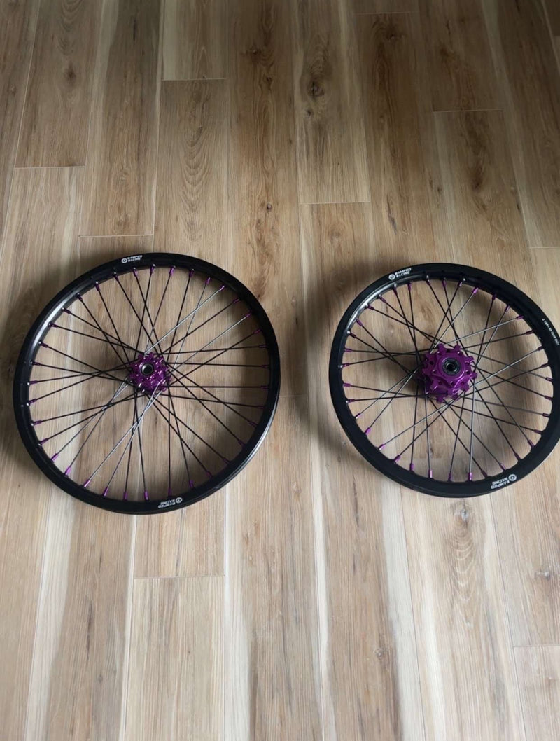 18/21 Wheel Set for Surron Light Bee X/S (No Tires), Segway x160/x260, Eride pro s/ss 2.0 3.0, Ventus One, 79 Bike Falcon - Riot Racing