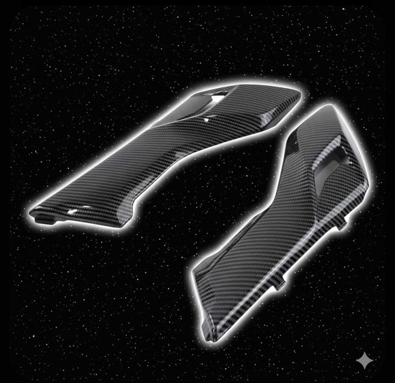 Ultra Bee Carbon Fiber Style Panel Covers Luxury Moto