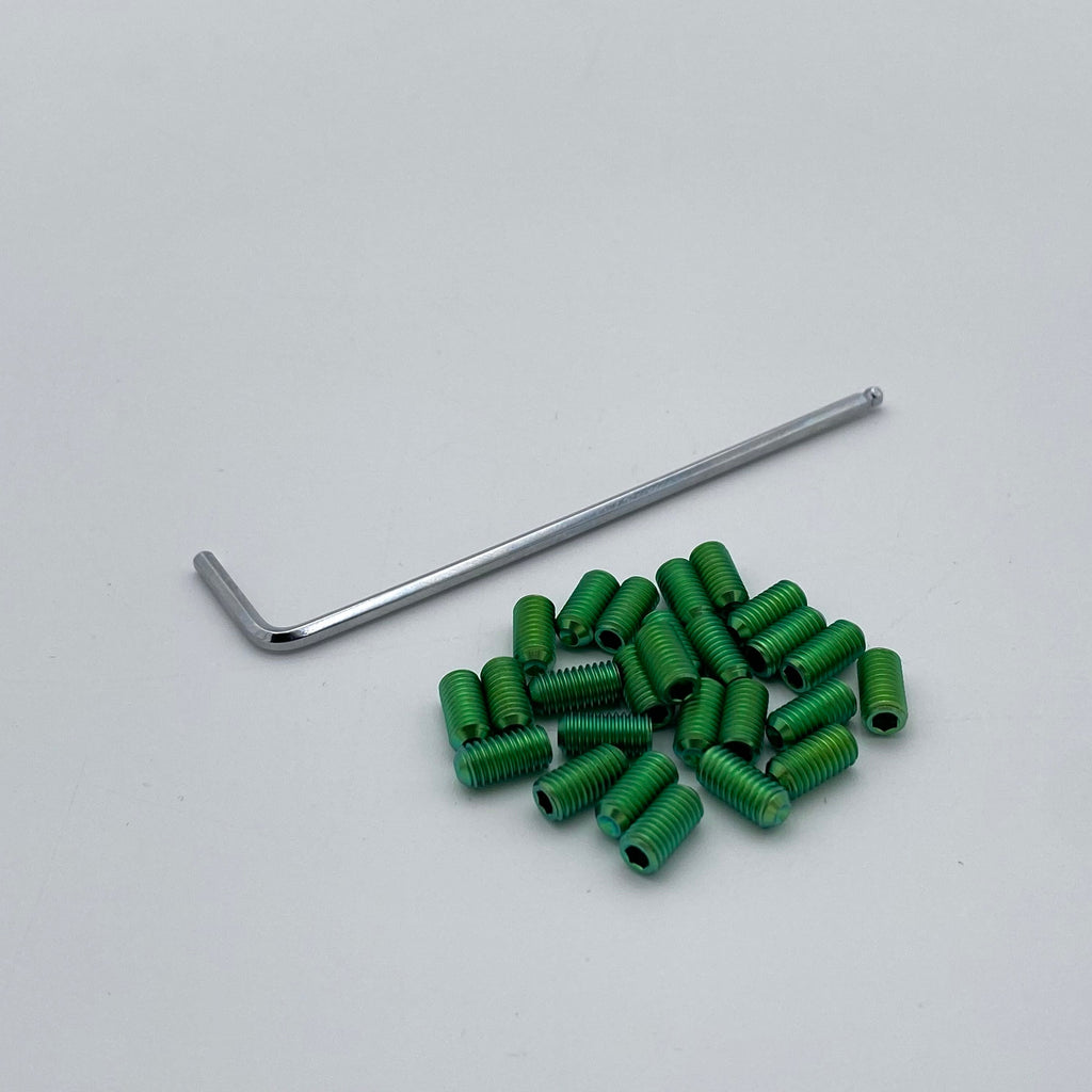 Titanium Elite Foot Peg Screws (Collective) Warp9Racing