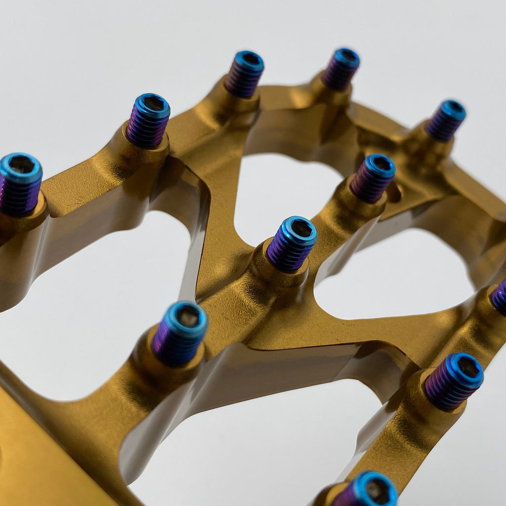 Titanium Elite Foot Peg Screws (Collective) Warp9Racing