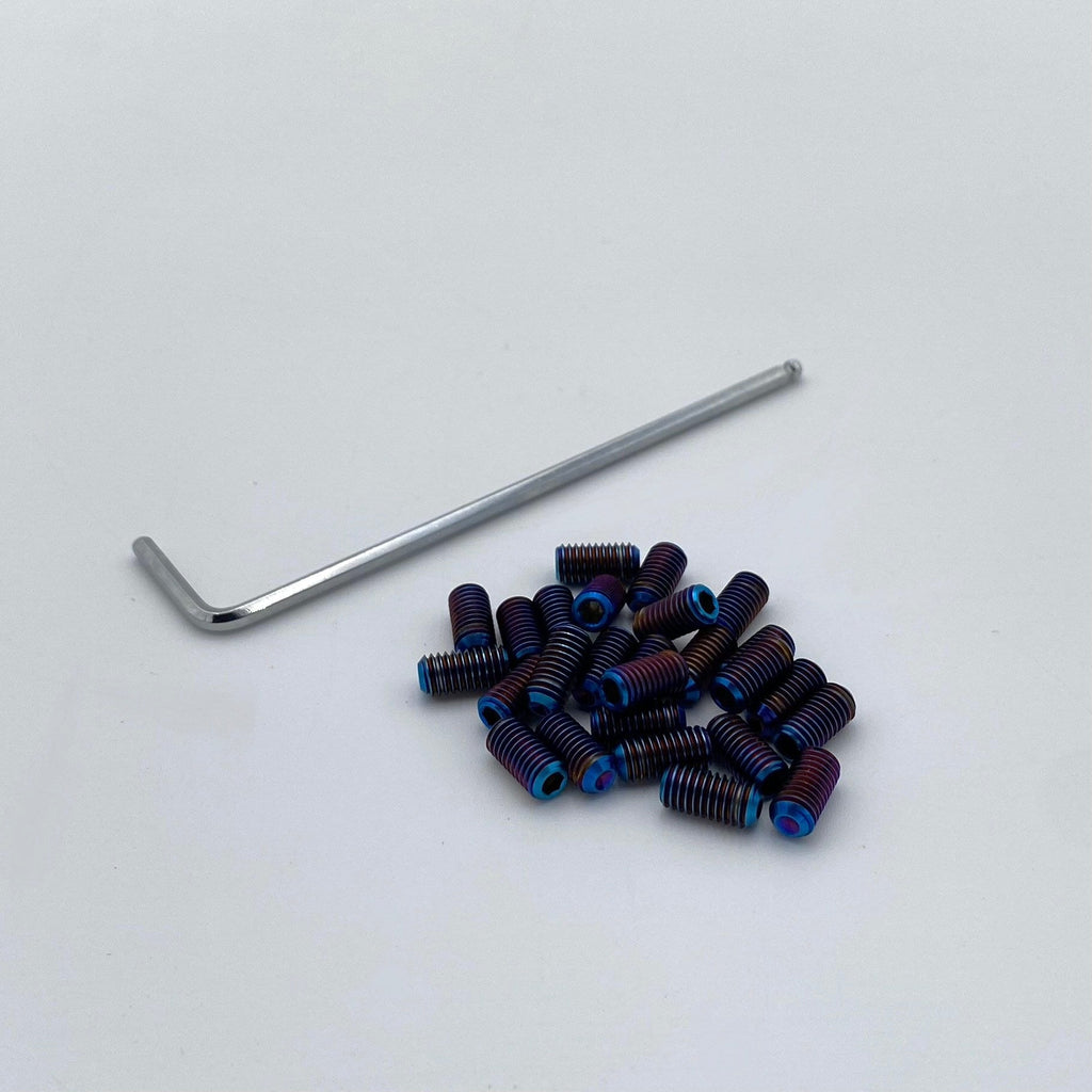 Titanium Elite Foot Peg Screws (Collective) Warp9Racing