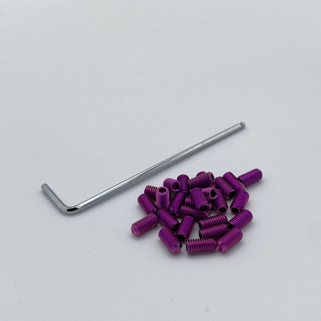 Titanium Elite Foot Peg Screws (Collective) Warp9Racing