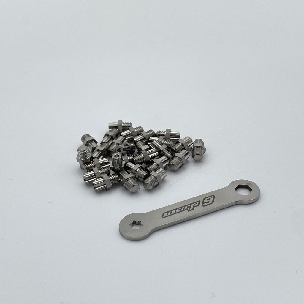 Titanium Elite Foot Peg Screws (Collective) Warp9Racing