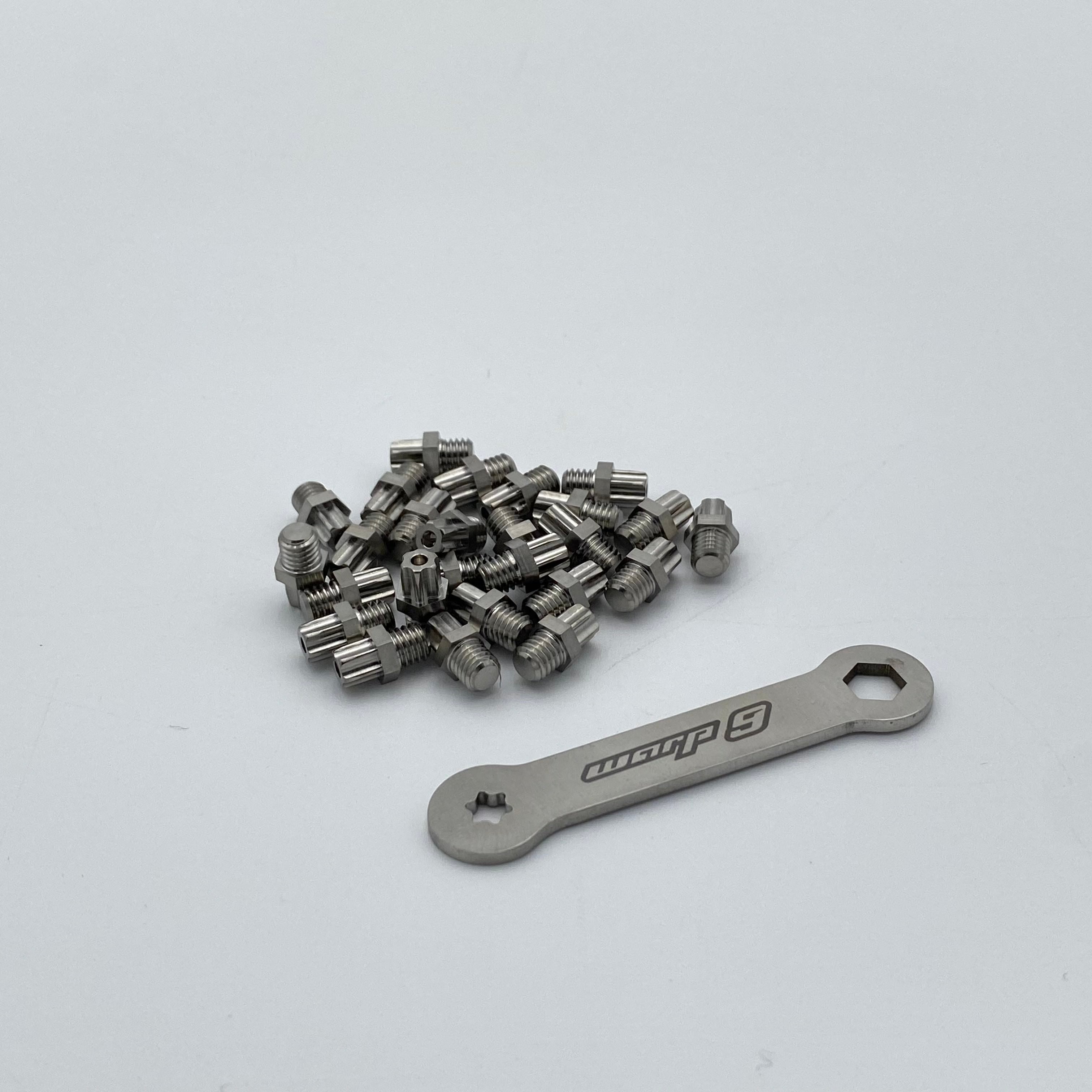 Titanium Elite Foot Peg Screws (Collective) Warp9Racing