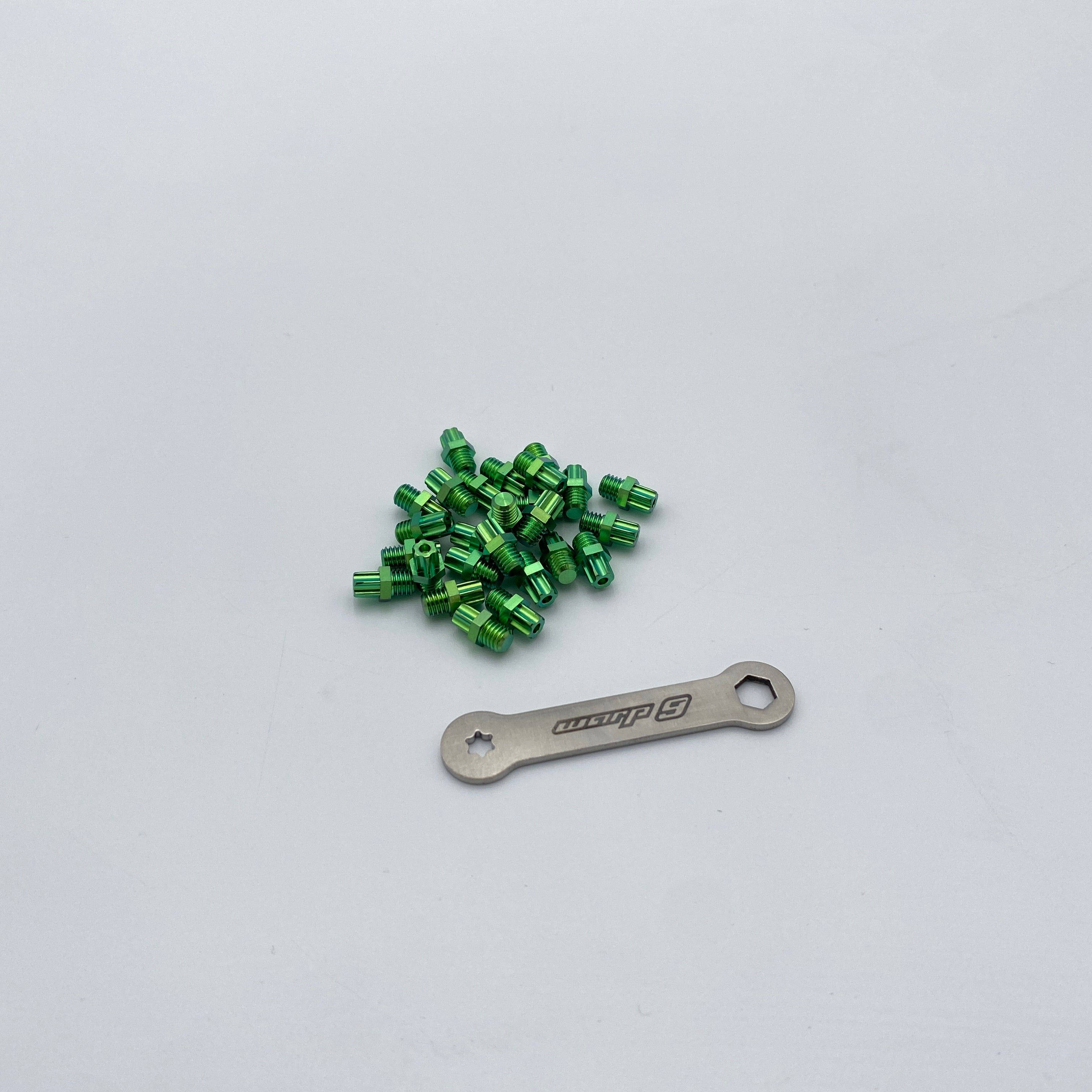 Titanium Elite Foot Peg Screws (Collective) Warp9Racing