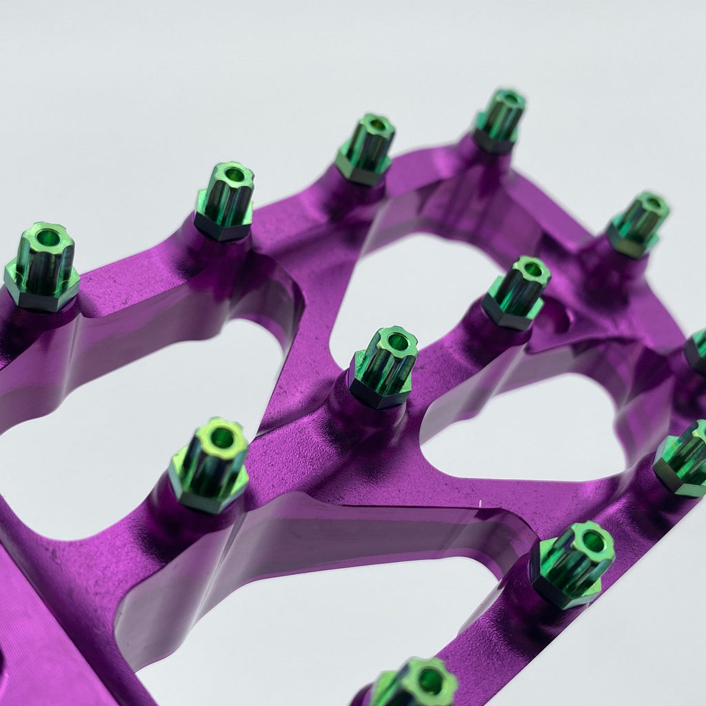 Titanium Elite Foot Peg Screws (Collective) Warp9Racing