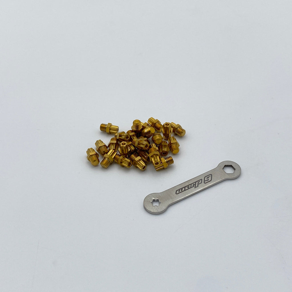 Titanium Elite Foot Peg Screws (Collective) Warp9Racing