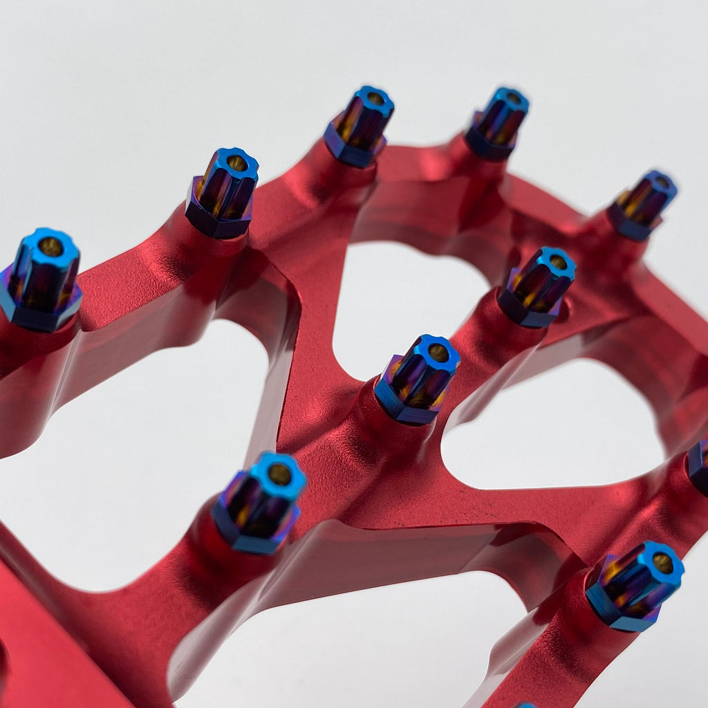 Titanium Elite Foot Peg Screws (Collective) Warp9Racing