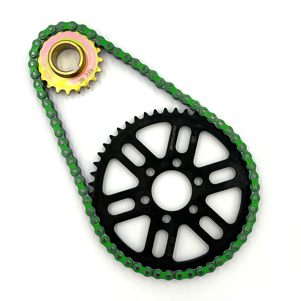 Primary Belt to Chain Conversion Kit | 219 | RK Sealed O-Ring | E Ride Pro 2.0 eDirtyBike