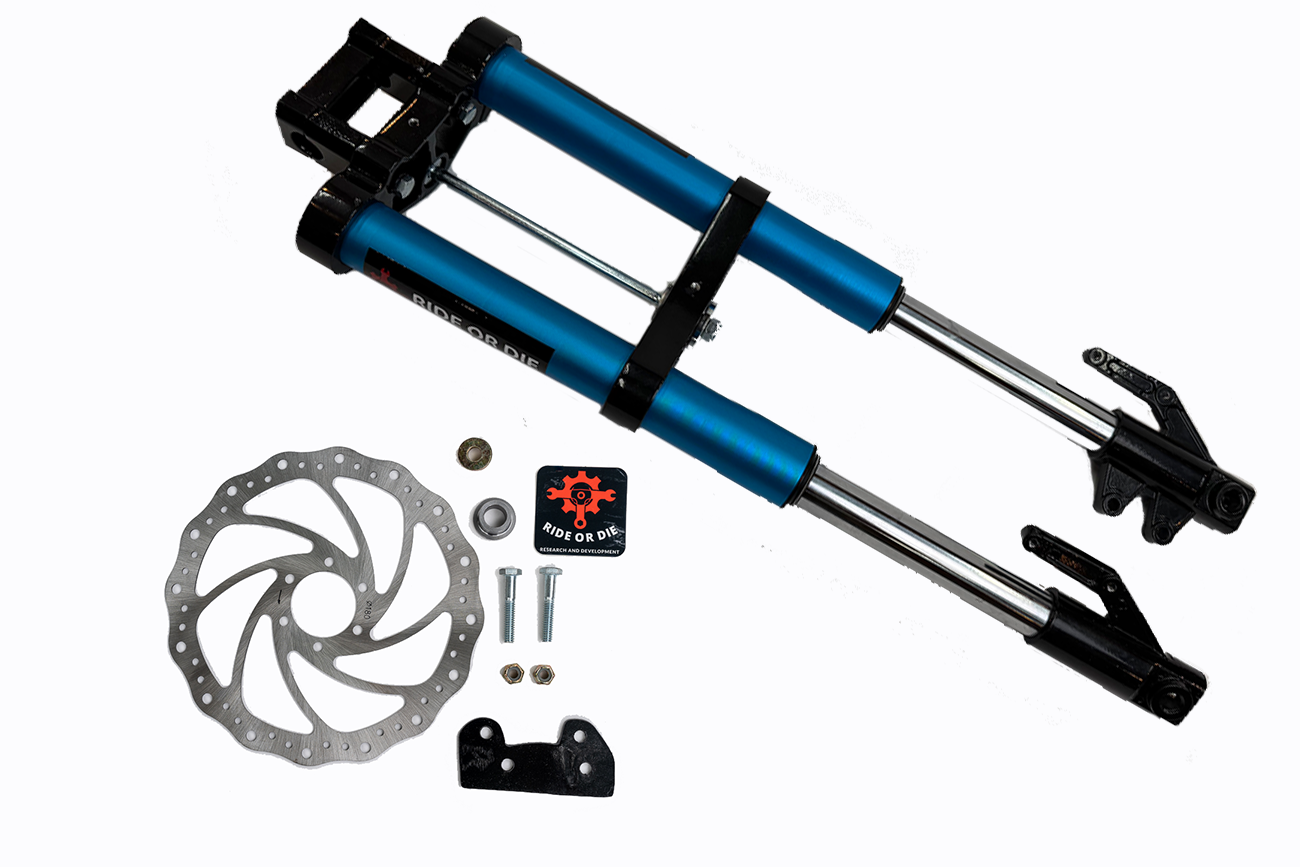Razor MX/SX/RSF Fork Fully Bolt-On Suspension Upgrade Kit Ride or Die R&D