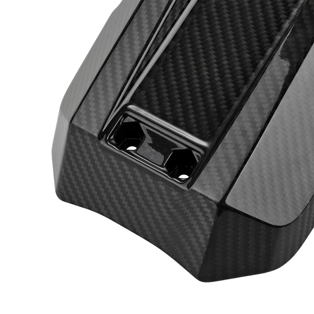 E Ride Battery Cover — Carbon Fiber Ghost Carbon