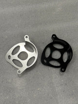 Surron Ultra Bee Metal Motor Cover | CNC Upgrade Replacement (Black & Chrome) Forged Racing
