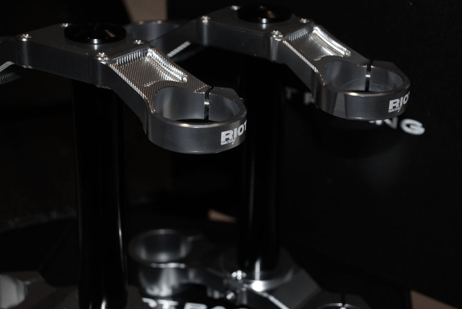 Riot Drop Crown (STOCK SURRON LBX FORKS) - Riot Racing