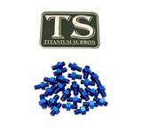 Titanium Grips for E-moto Pegs (1, 3, 10, or 24 pcs) Titanium Surron