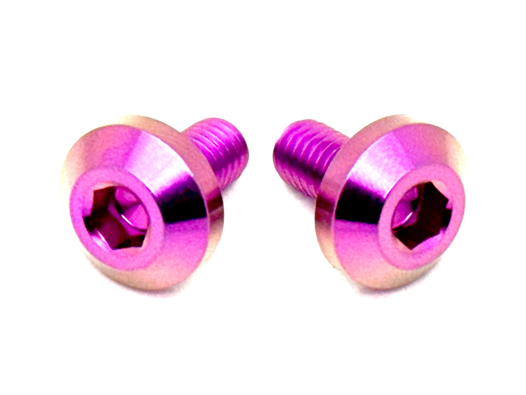 Titanium Chain Guard/ Mud Guard Bolts (Set of Six) E-Ride Pro - Riot Racing