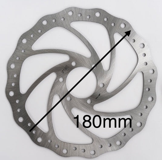 180mm Thin style Rotor for Stock Razor Wheels Ride or Die R&D