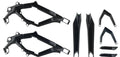 Surron ultra bee gloss black frame guards Patriot Racing