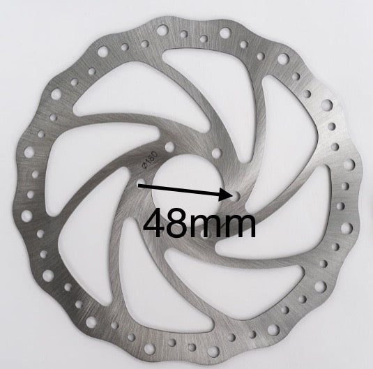 180mm Thin style Rotor for Stock Razor Wheels Ride or Die R&D