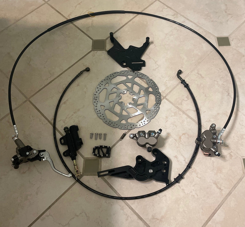 ULTIMATE Surron LBX/E Ride Moto Handbrake & Footbrake Kit Surgeracingco