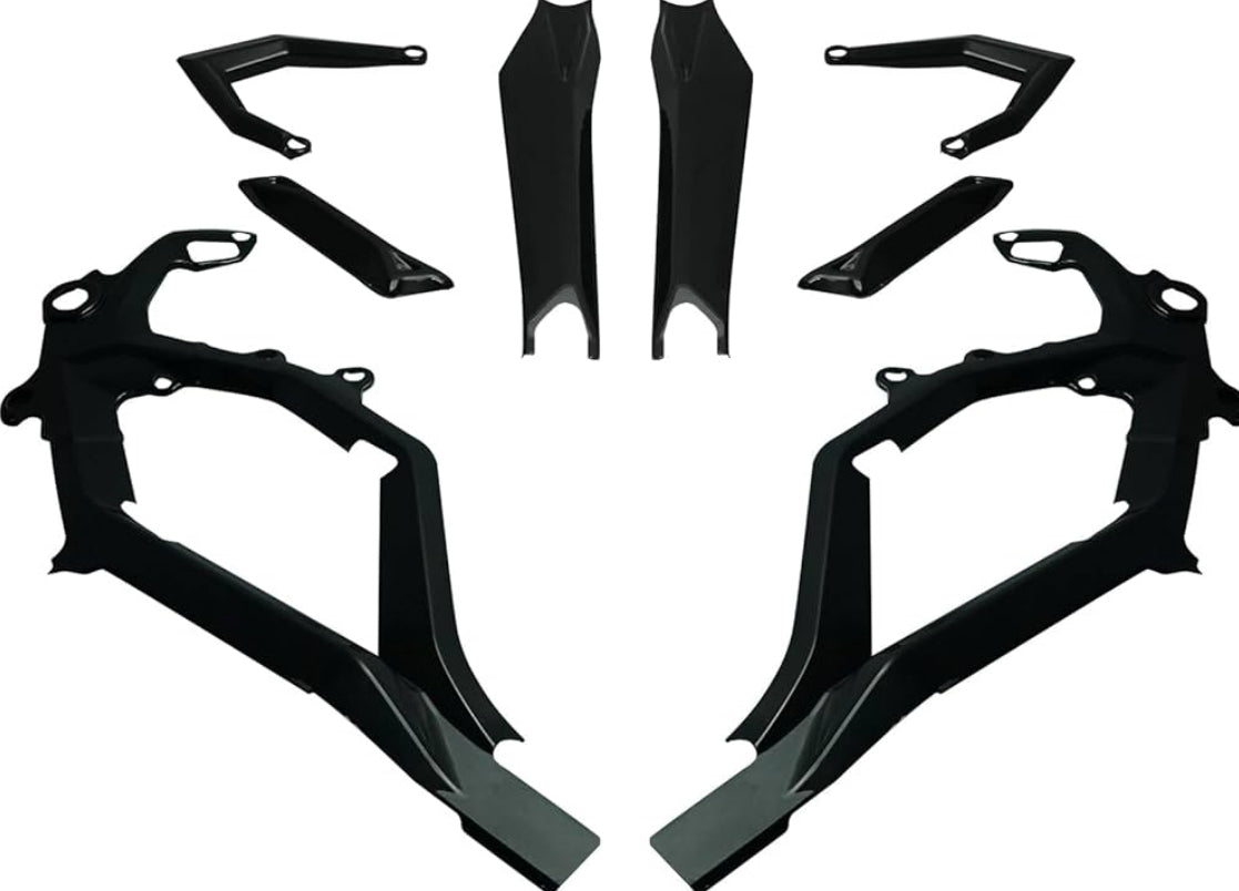 Surron ultra bee gloss black frame guards Patriot Racing