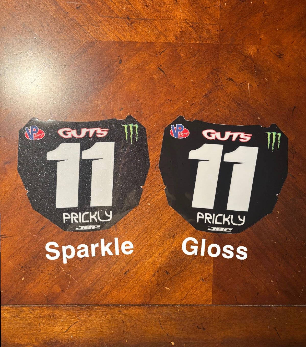 Fork Tube Decals JBP