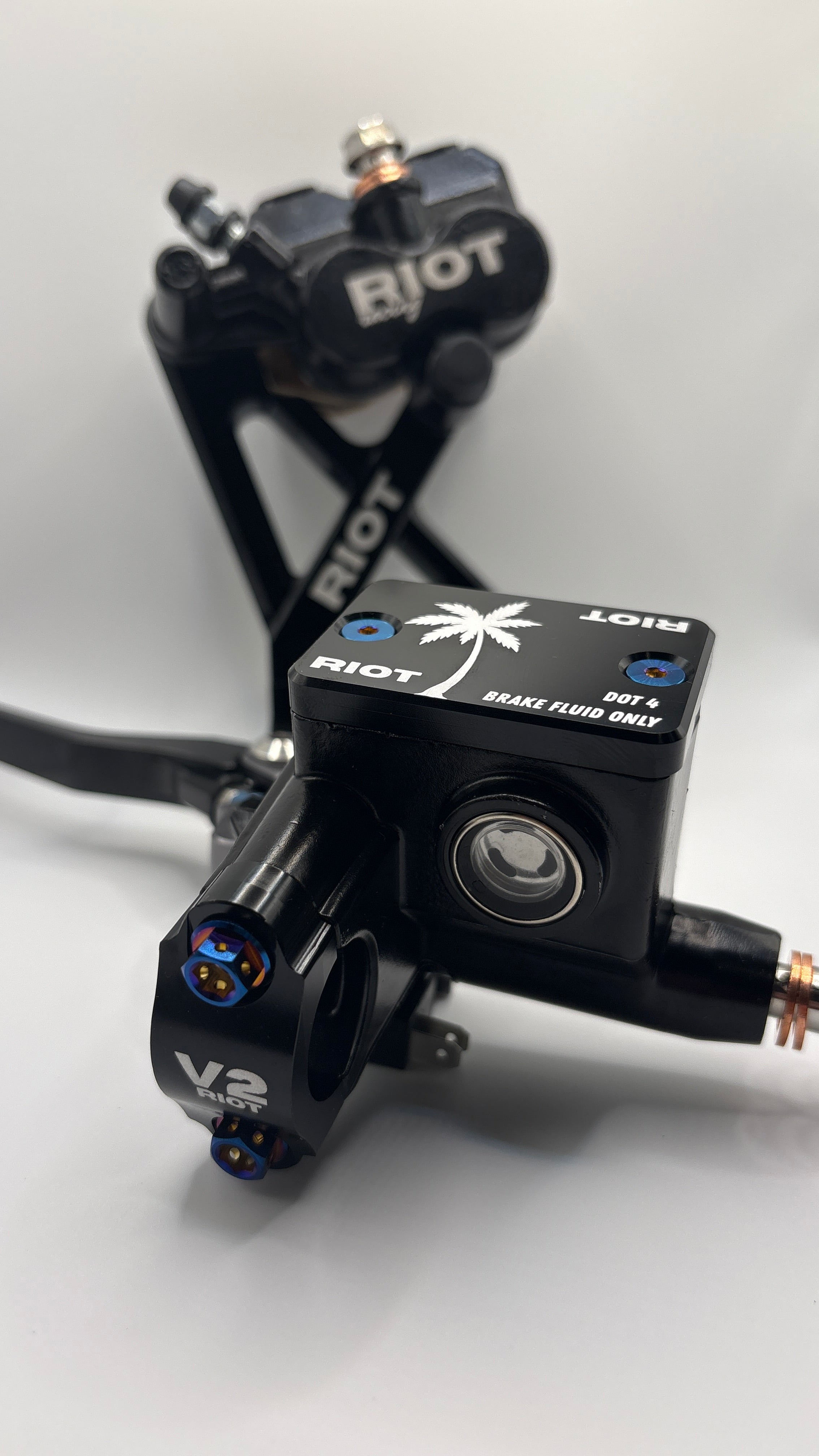 VERSION 2 RiotRacing brakes - For LBX/ERIDE/XXX Worlds most powerful emoto brakes | 100% money back guarantee, 100% customer satisfaction, lifetime warranty