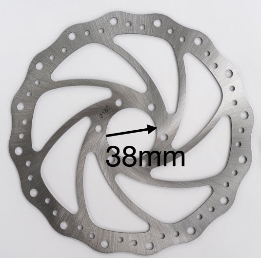 180mm Thin style Rotor for Stock Razor Wheels Ride or Die R&D