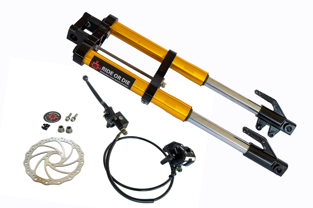 Razor MX/SX/RSF Fork Fully Bolt-On Suspension Upgrade Kit Ride or Die R&D