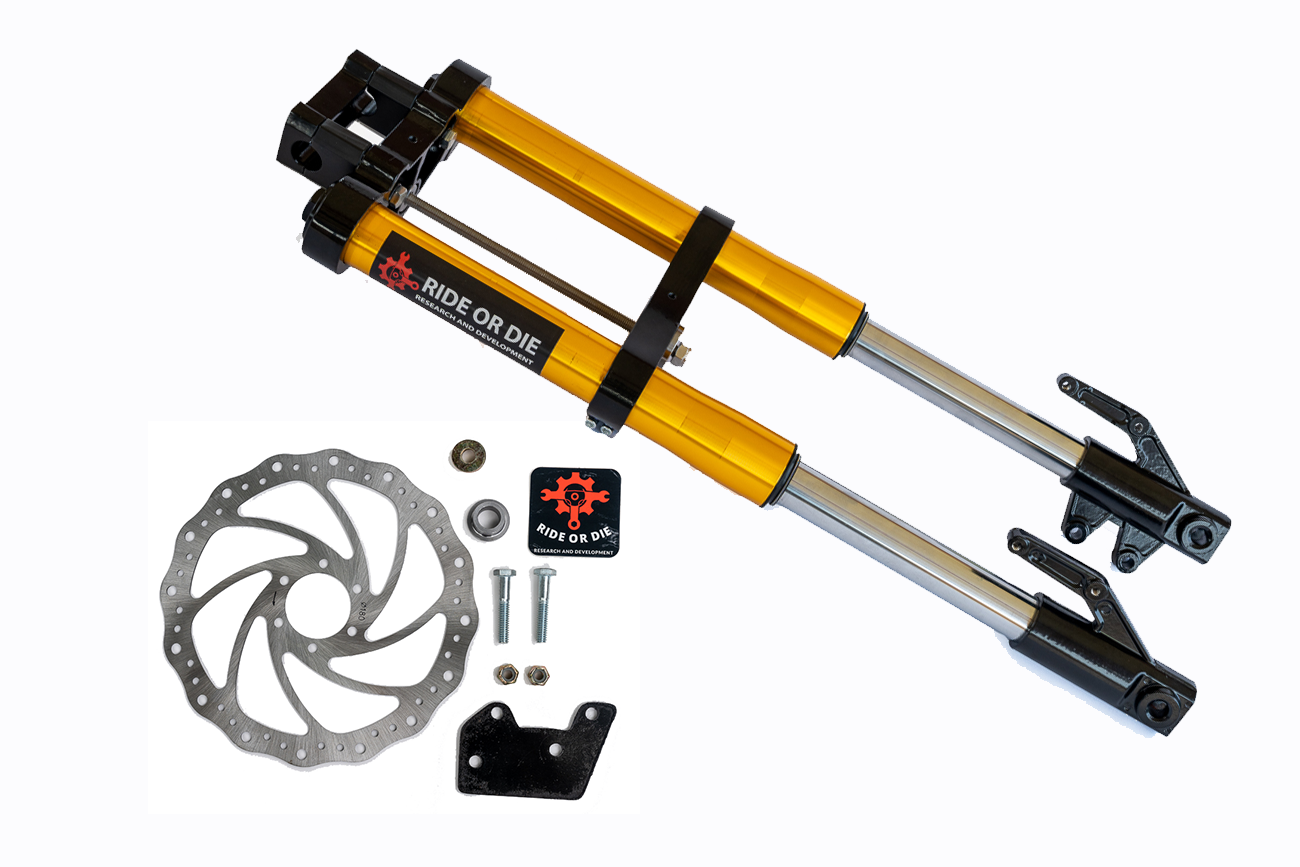 Razor MX/SX/RSF Fork Fully Bolt-On Suspension Upgrade Kit Ride or Die R&D
