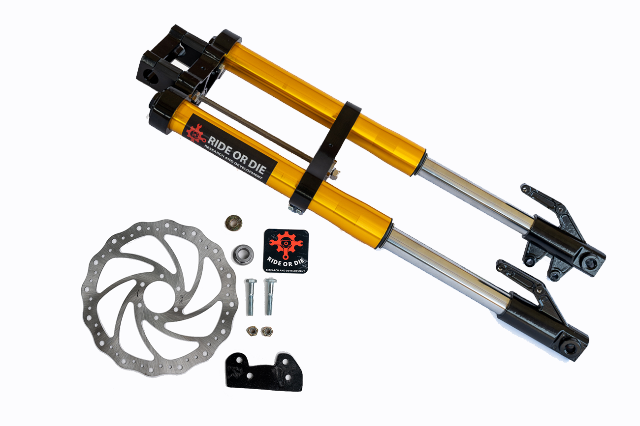 Razor MX/SX/RSF Fork Fully Bolt-On Suspension Upgrade Kit Ride or Die R&D