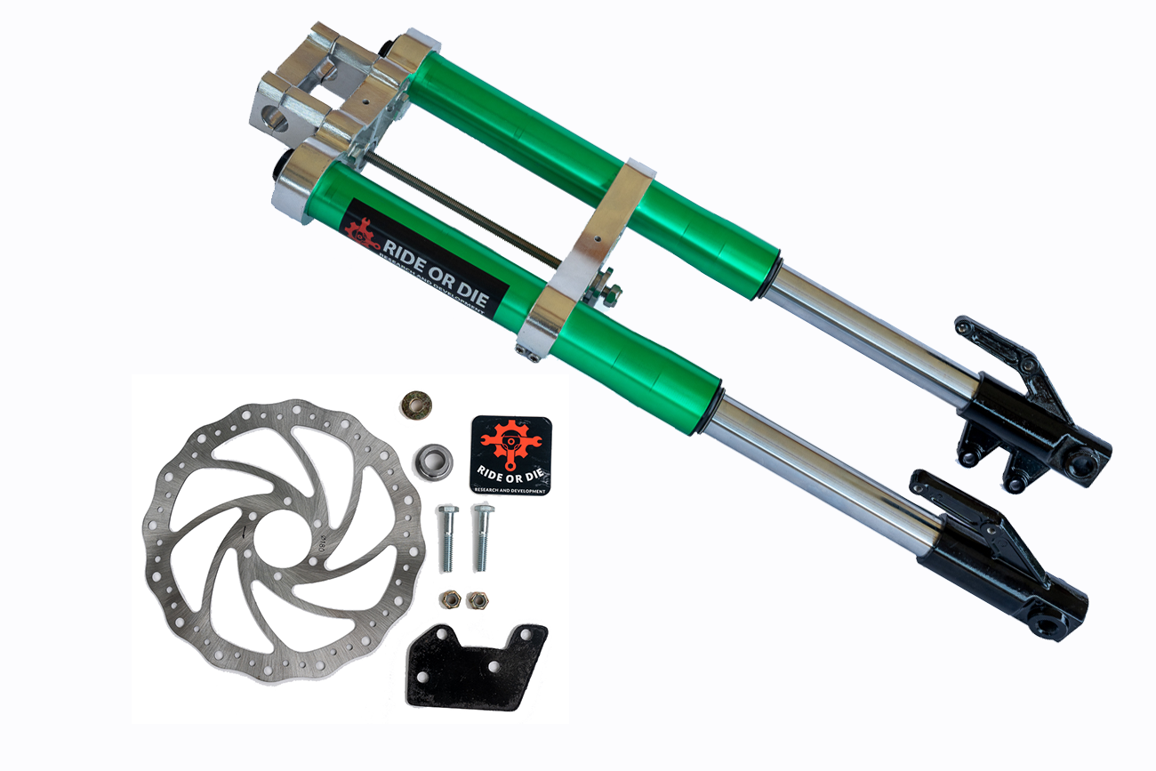 Razor MX/SX/RSF Fork Fully Bolt-On Suspension Upgrade Kit Ride or Die R&D