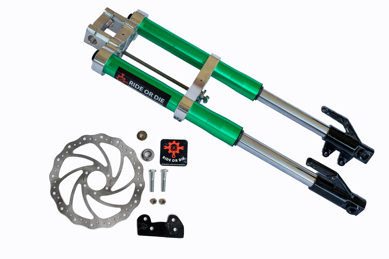 Razor MX/SX/RSF Fork Fully Bolt-On Suspension Upgrade Kit Ride or Die R&D