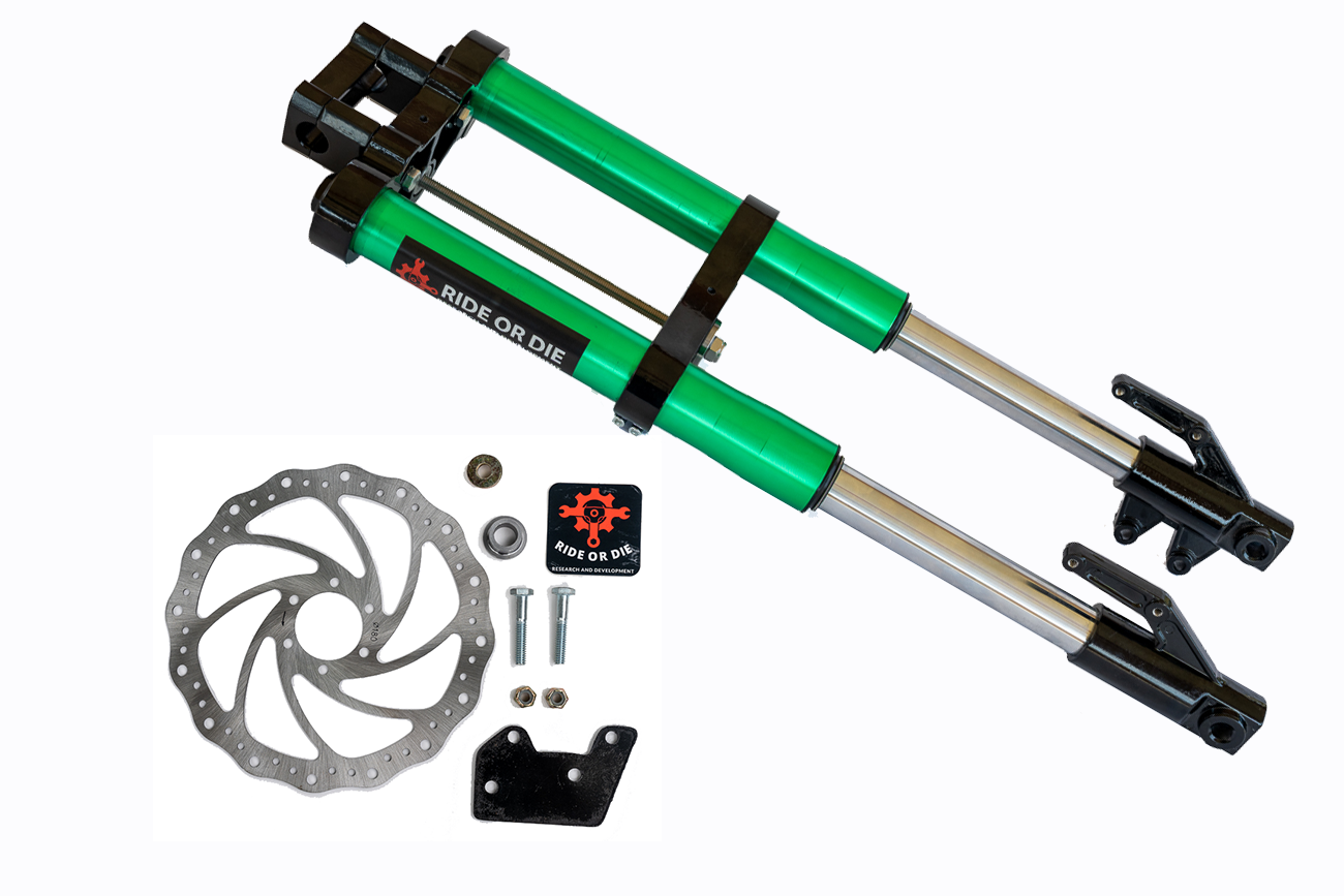Razor MX/SX/RSF Fork Fully Bolt-On Suspension Upgrade Kit Ride or Die R&D