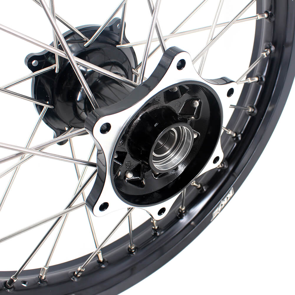 KKE 21" 19" MX Cast Dirt Bike Wheels Set For HONDA CRF250R 04-13 CRF450R 02-12 CR125R/250R 02-13 KKE Racing