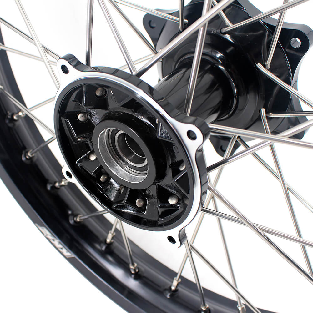 KKE 21" 19" MX Cast Dirt Bike Wheels Set For HONDA CRF250R 04-13 CRF450R 02-12 CR125R/250R 02-13 KKE Racing