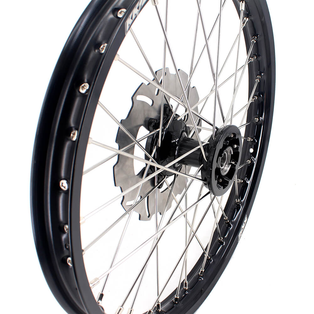 KKE 21" 19" MX Cast Dirt Bike Wheels Set For HONDA CRF250R 04-13 CRF450R 02-12 CR125R/250R 02-13 KKE Racing
