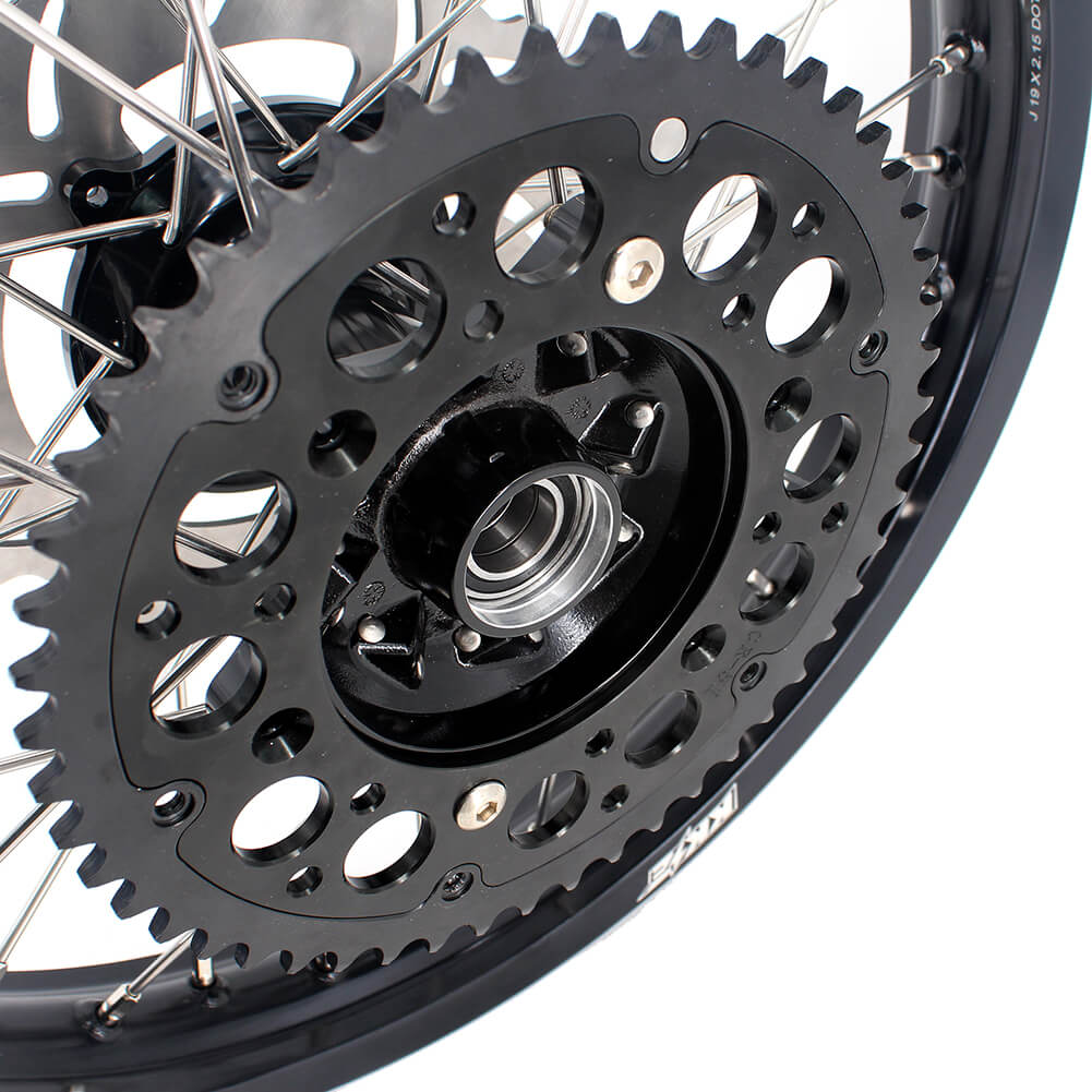 KKE 21" 19" MX Cast Dirt Bike Wheels Set For HONDA CRF250R 04-13 CRF450R 02-12 CR125R/250R 02-13 KKE Racing