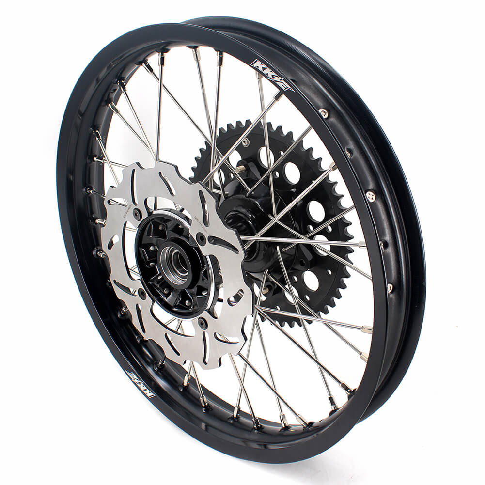 KKE 21" 19" MX Cast Dirt Bike Wheels Set For HONDA CRF250R 04-13 CRF450R 02-12 CR125R/250R 02-13 KKE Racing