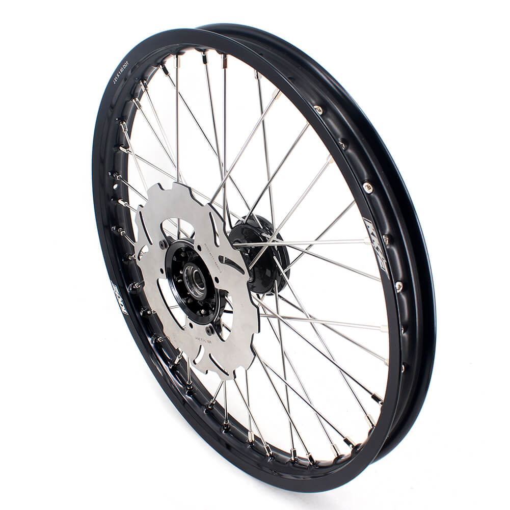 KKE 21" 19" MX Cast Dirt Bike Wheels Set For HONDA CRF250R 04-13 CRF450R 02-12 CR125R/250R 02-13 KKE Racing
