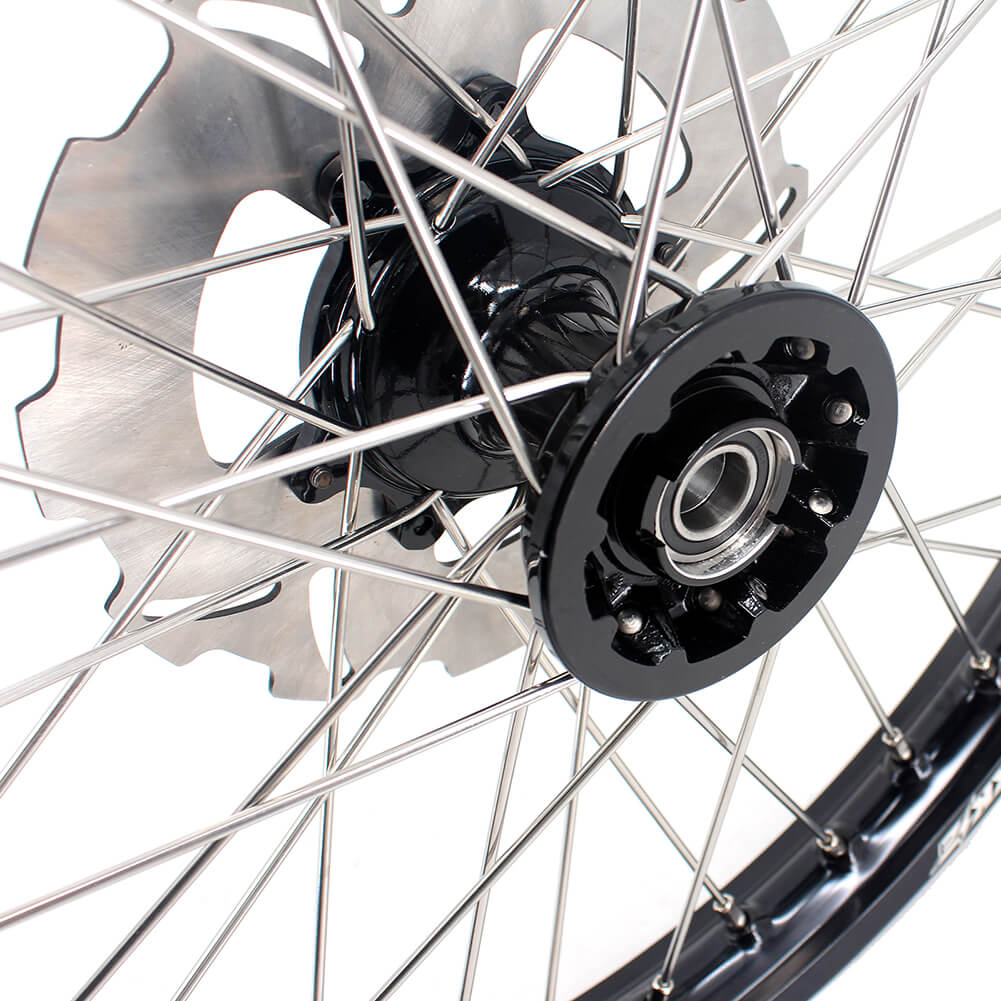 KKE 21" 19" MX Cast Dirt Bike Wheels Set For HONDA CRF250R 04-13 CRF450R 02-12 CR125R/250R 02-13 KKE Racing