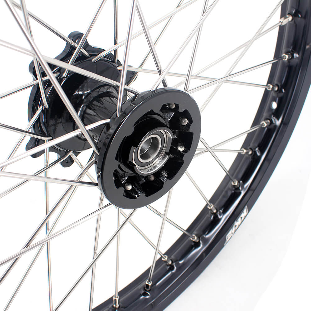 KKE 21" 19" MX Cast Dirt Bike Wheels Set For HONDA CRF250R 04-13 CRF450R 02-12 CR125R/250R 02-13 KKE Racing