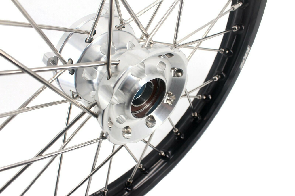 KKE 19"*1.6 & 16"*1.85 Kid's Big Wheels Fit KTM SX 85 Husqvarna TC85 GAS GAS MC85 2021-2024 Silver Hub KKE Racing